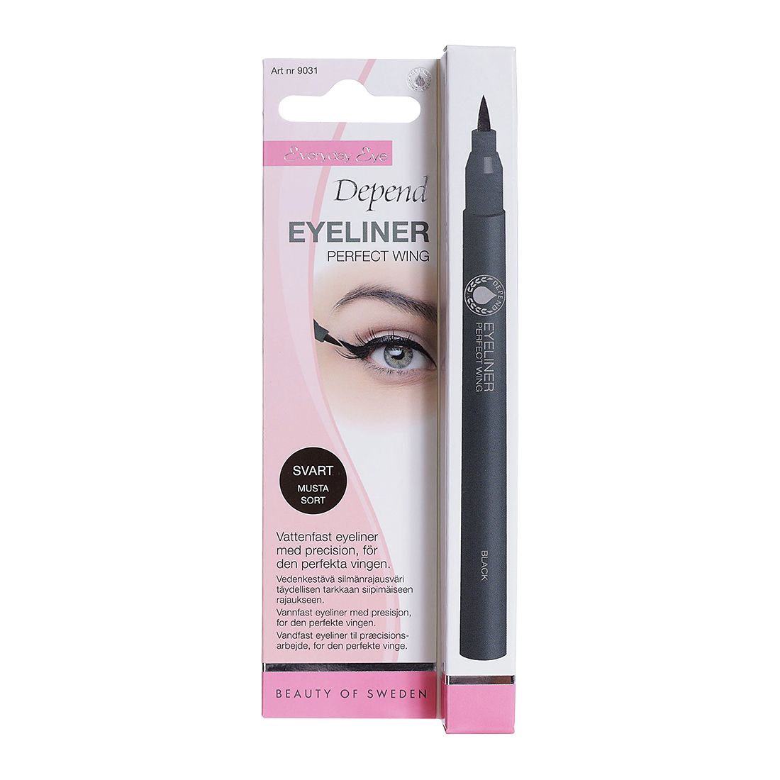 Perfect wing eyeliner