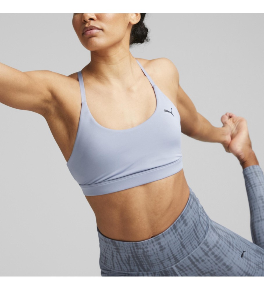 Sutiã Puma Studio Ultrabare Strappy, lilás