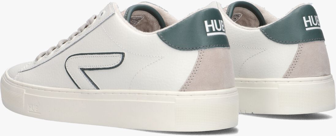 HUB witte hub lage sneakers hook-z