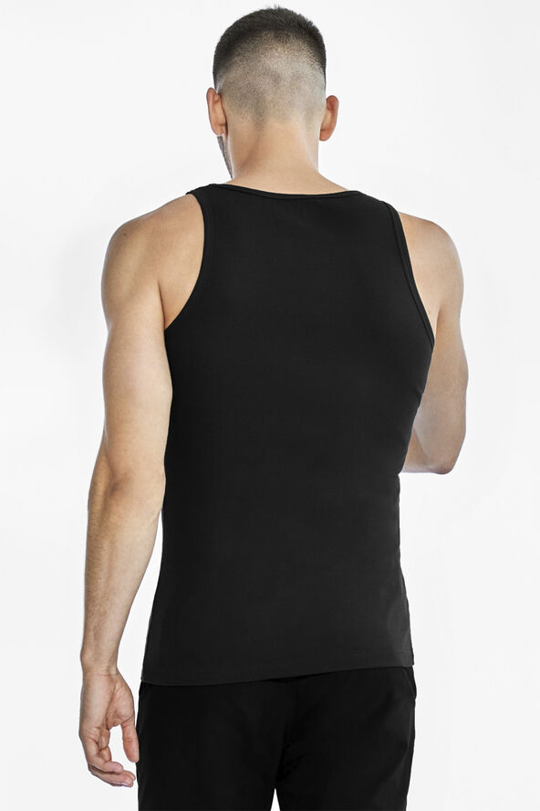 Bread & Boxers 2-Pack Tank ribbed Black
