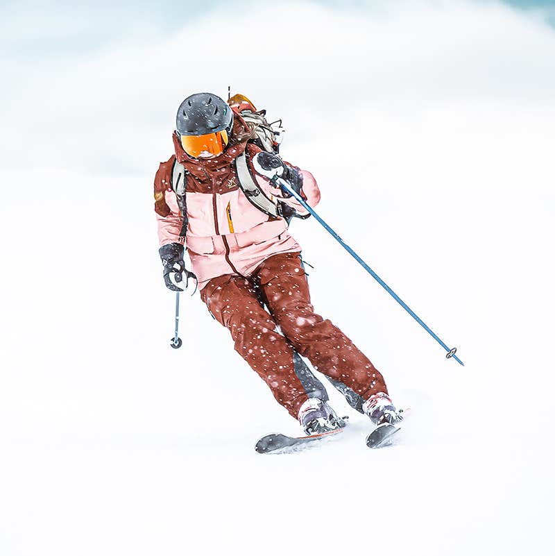 Halo 2L Insulated Ski Pants Dame Earth