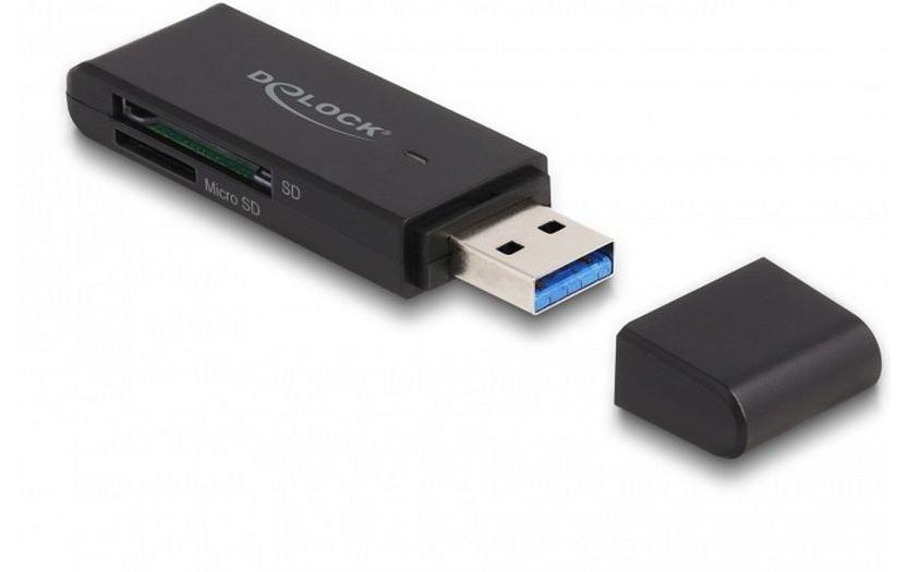 Card Reader Extern Card Reader Extern 91002 SuperSpeed USBSD und MicroSD Speicherkartenleser im USB-Stick-Format
