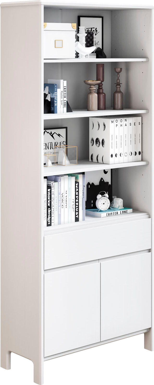 Home affaire Regal »Luven« Breite 82 cm, Massivholz