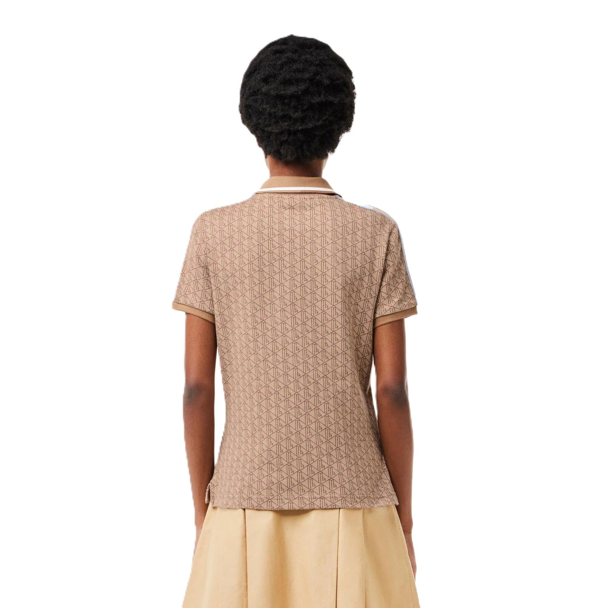 Lacoste Monogram Jacquard Polo Shirt