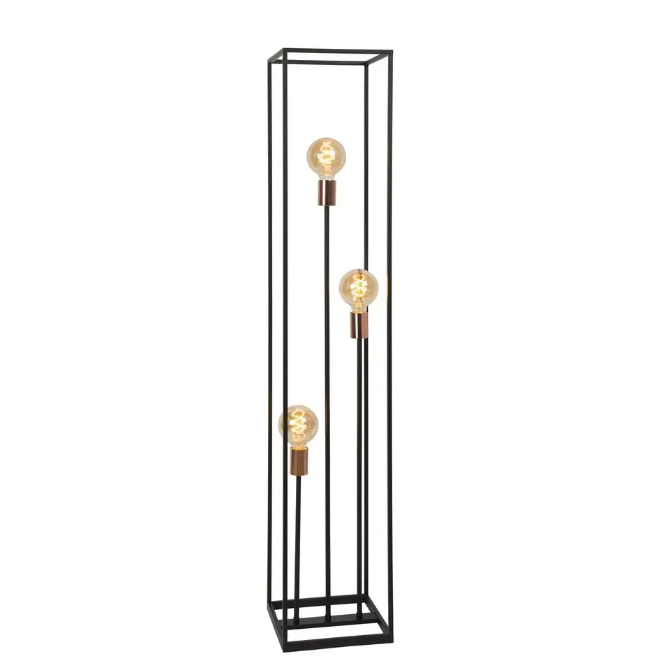 Lucide ARTHUR Vloerlamp - Zwart