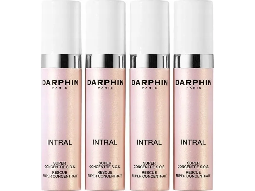Darphin Set, Darphin, Intral - Rescue, Vitamin E, Soothe/Stabilize & Strengthen, Concentrate, For Face, 4 pcs, 7 ml For Women