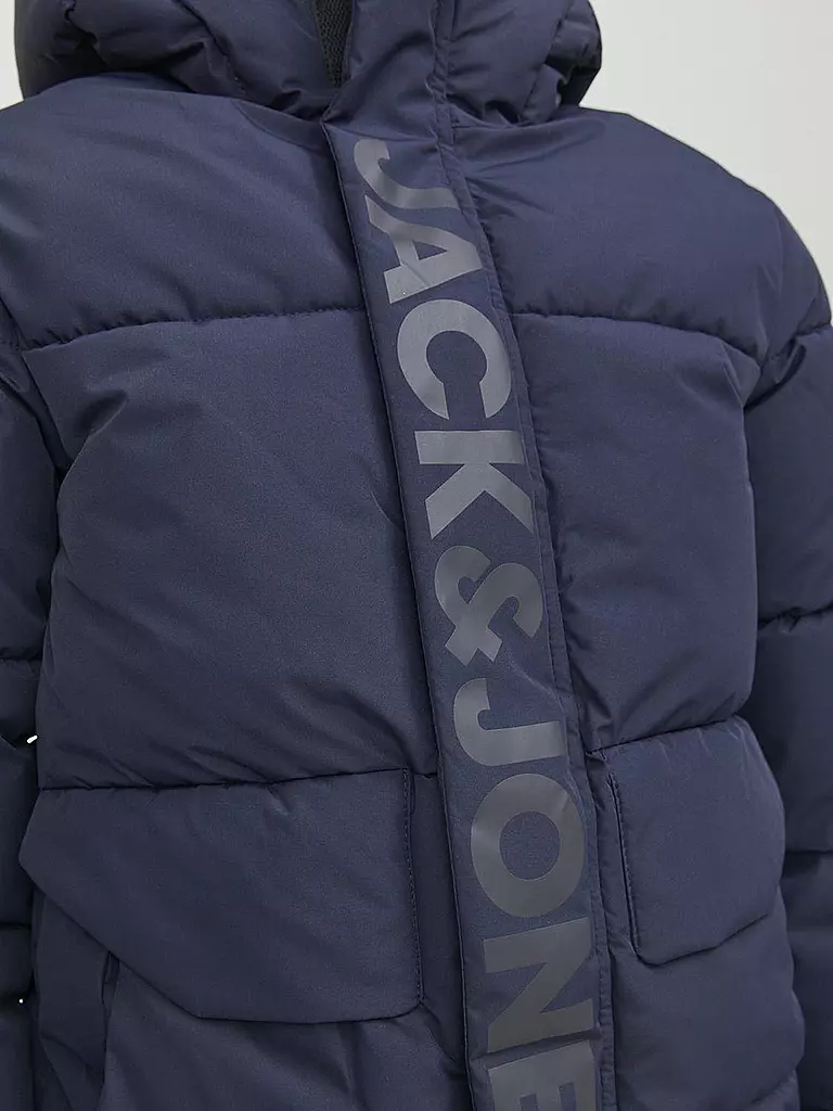 JACK & JONES Jungen Steppjacke JCOSPEED dunkelblau