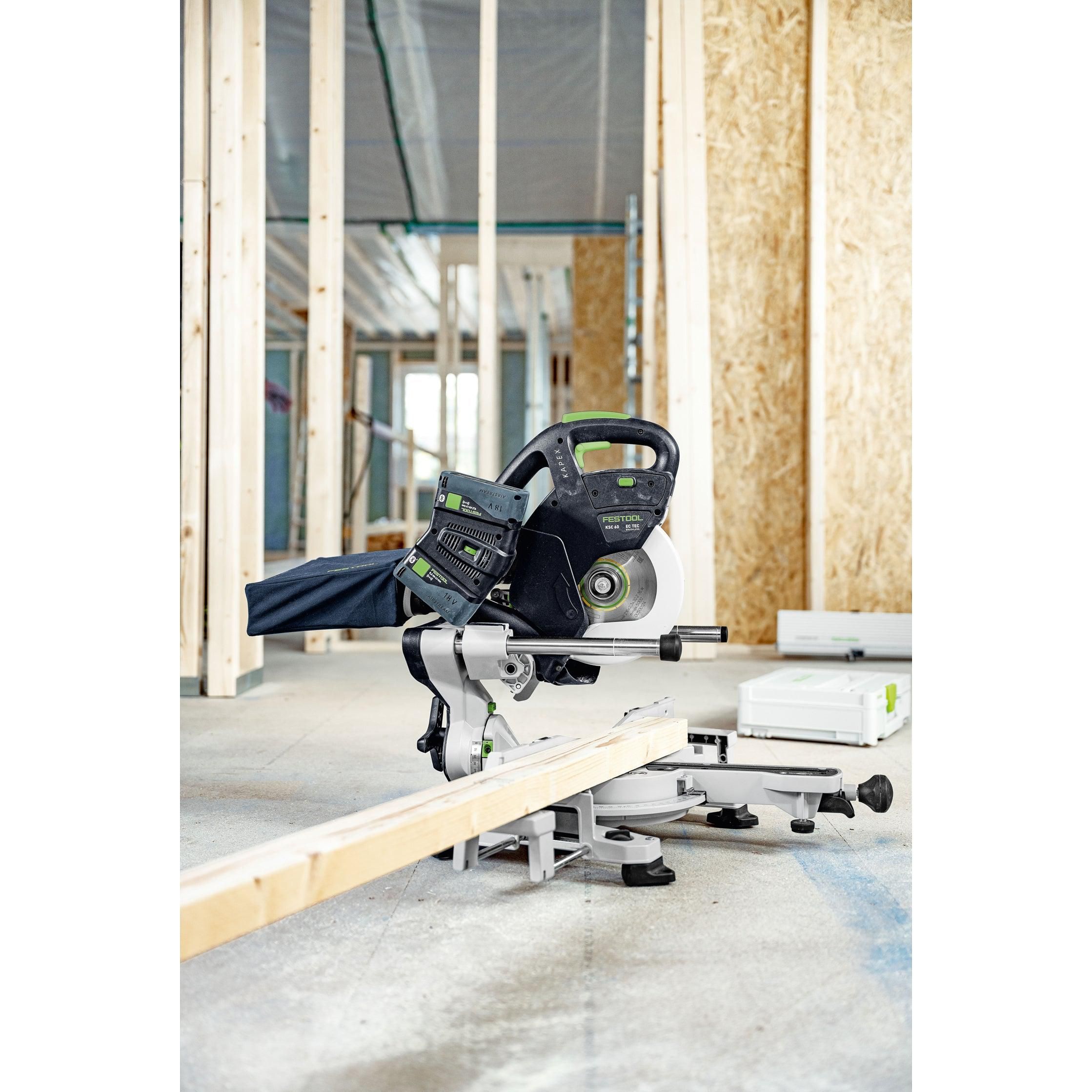 Festool KSC 60 EB-Basic Accu Afkortzaag KAPEX 216mm 18V Basic Body - 577775