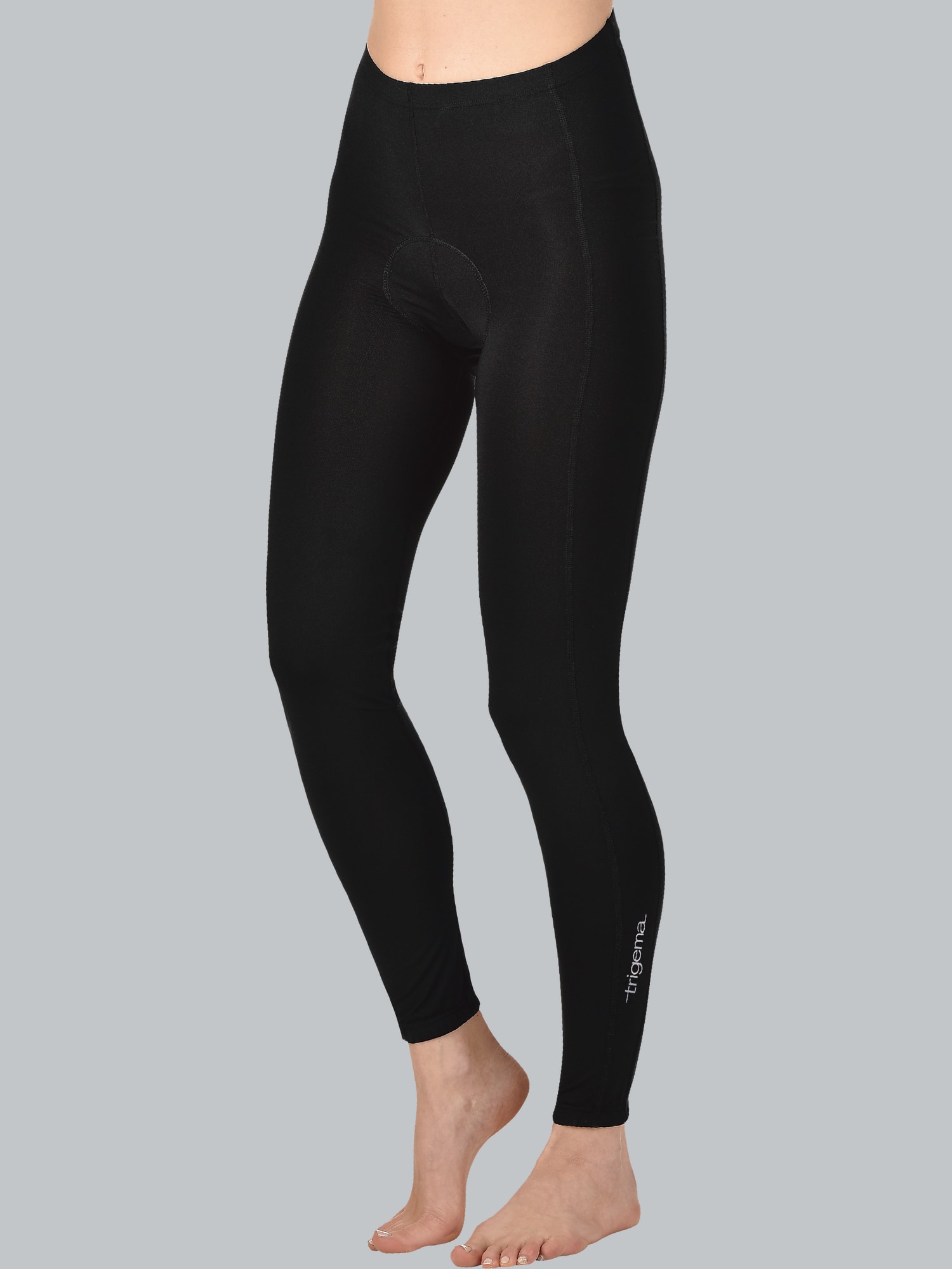 Lange Radlerhose Schwarz