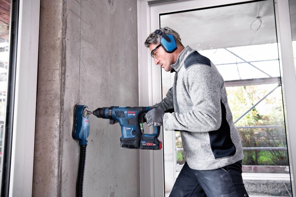 Bosch GBH 18V-34 CF Li-ion accu SDS-plus combihamer in koffer - 0611914001