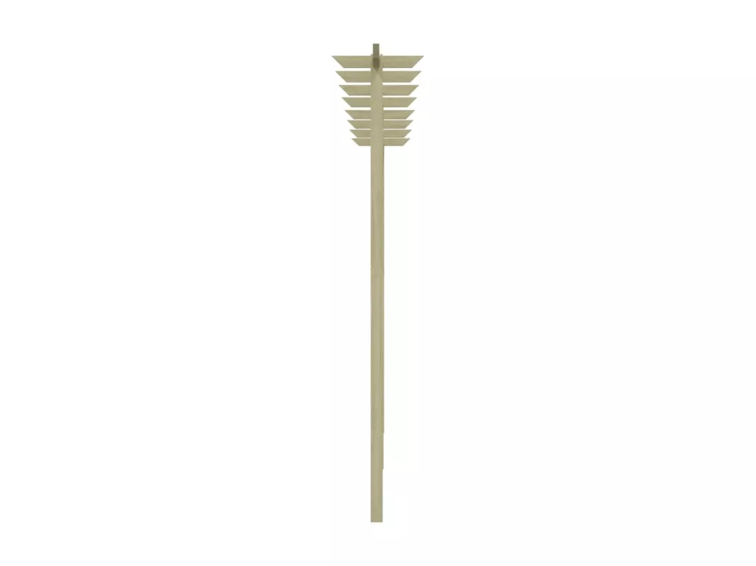 Pergola de jardin 410 x 40 x 203 cm Bois
