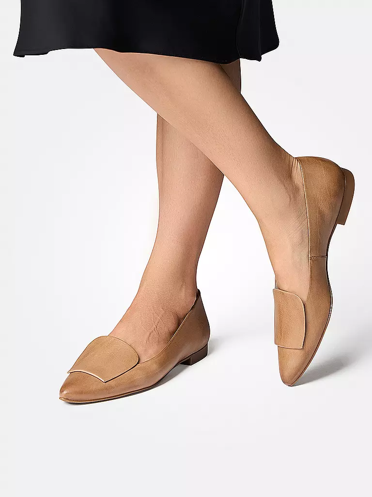 PAUL GREEN Ballerinas braun