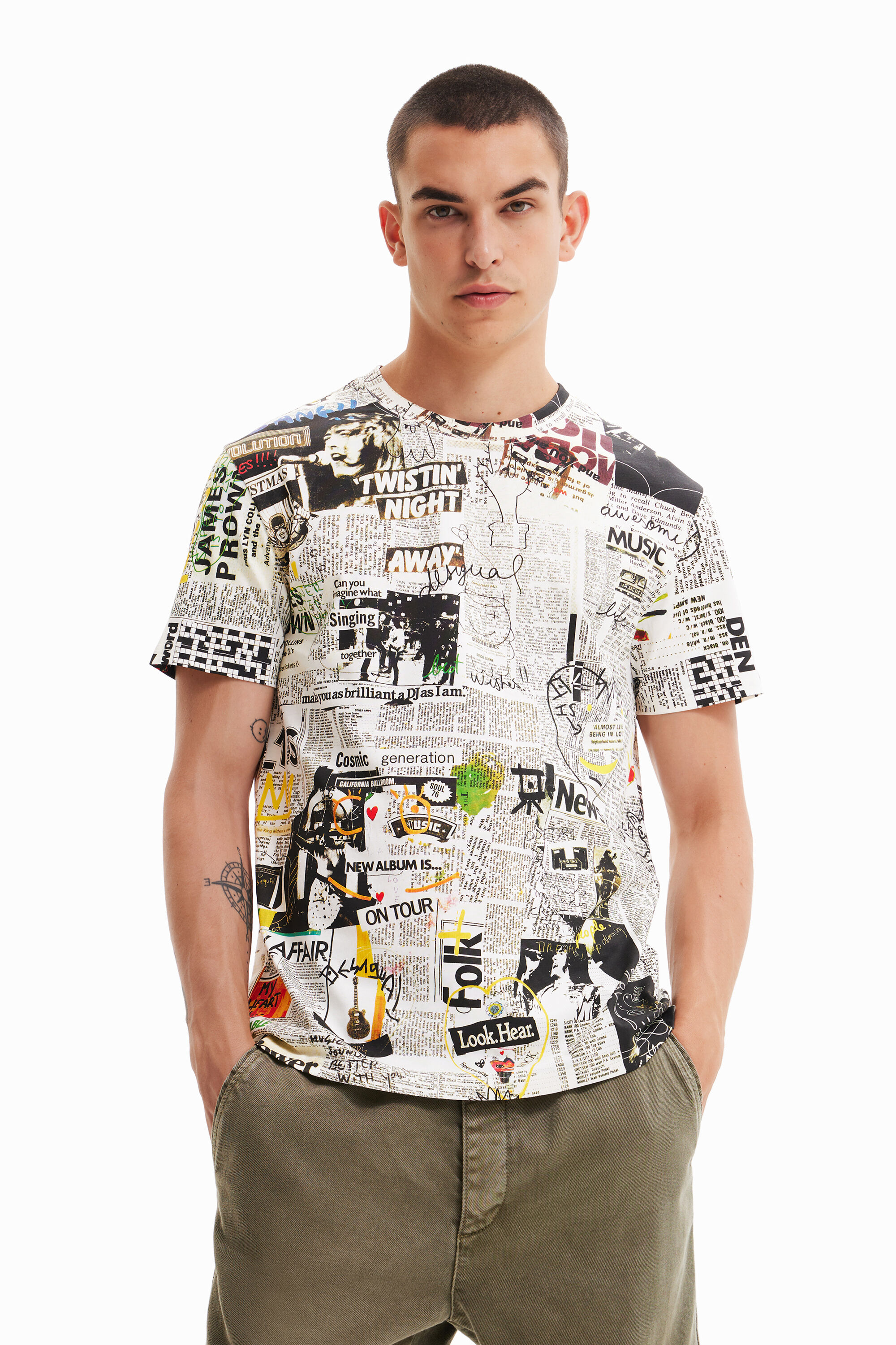 T-shirt journaux