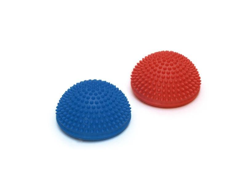 SISSEL Spiky Dome rot und blau 2 Stück Koordinations- und Balancetraining
