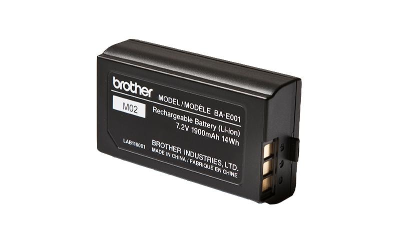 Akku BA-E001Lithium-Ionen-Akku für Brother Beschriftungsgeräte