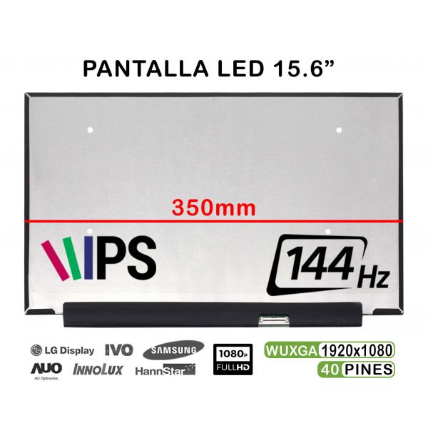 Ecrã led de 15.6