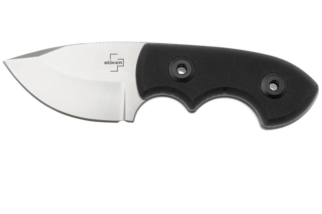 Böker Plus Lofos 02BO096, D2, Black G10, jachtmes Woodland Tactical design