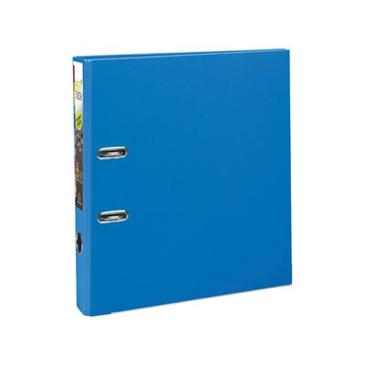 Exacompta Prem'Touch - Classeur à levier - Dos 50 mm - A4 Maxi - pour 400 feuilles - bleu