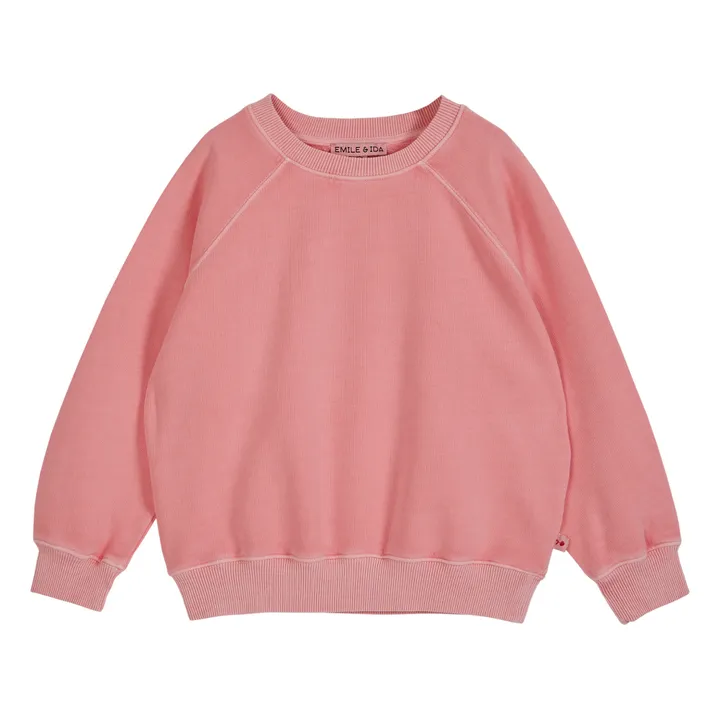 Emile et Ida Sweat Uni | Rose