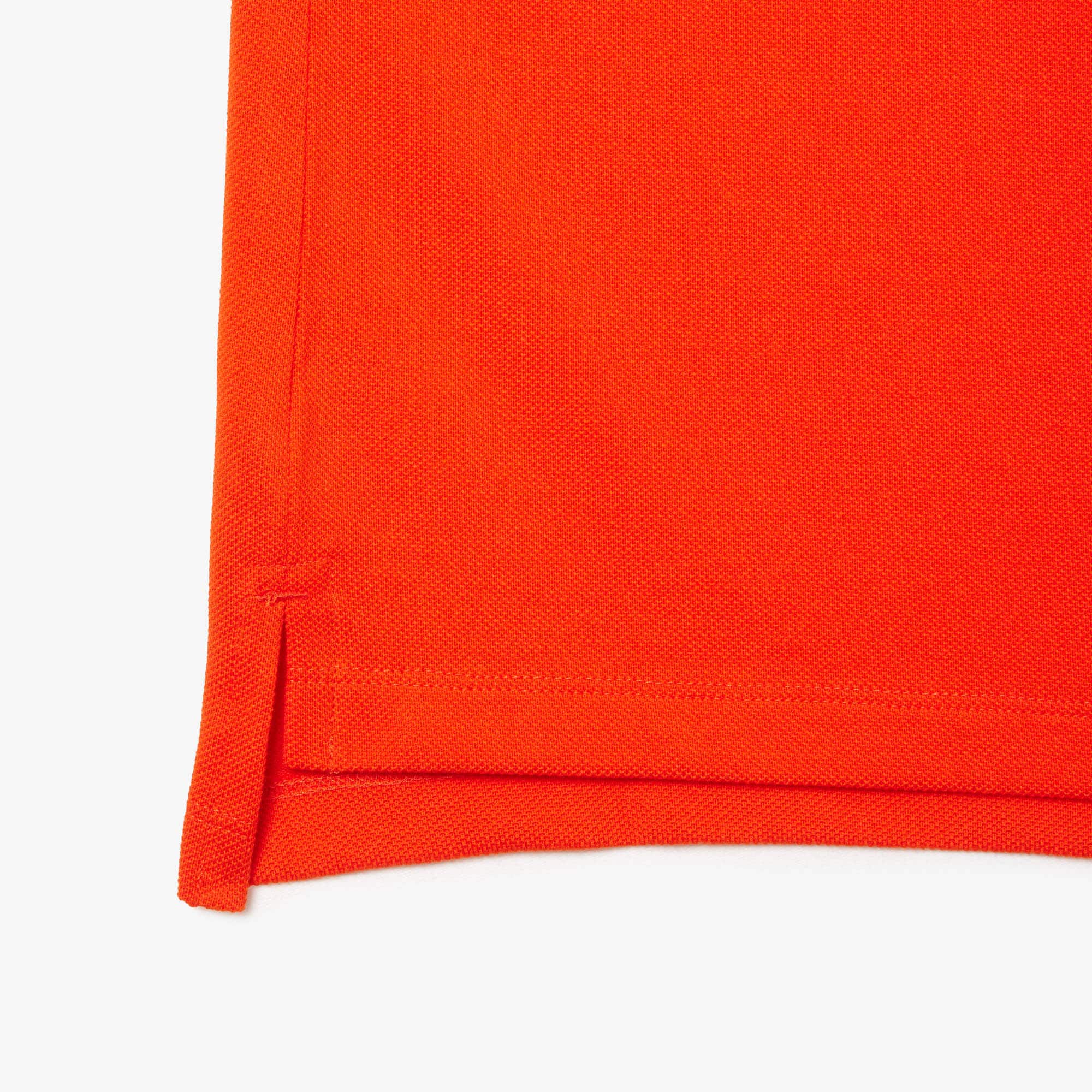 LACOSTE Regular Fit Damen-Poloshirt aus weichem Petit Piqué Kurze Ärmel - Orange - Lacoste - Damen