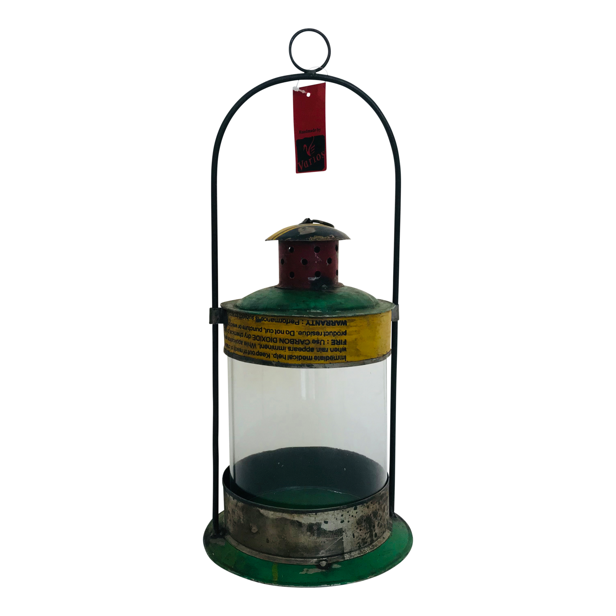 Lantern recy. iron D20xH47
