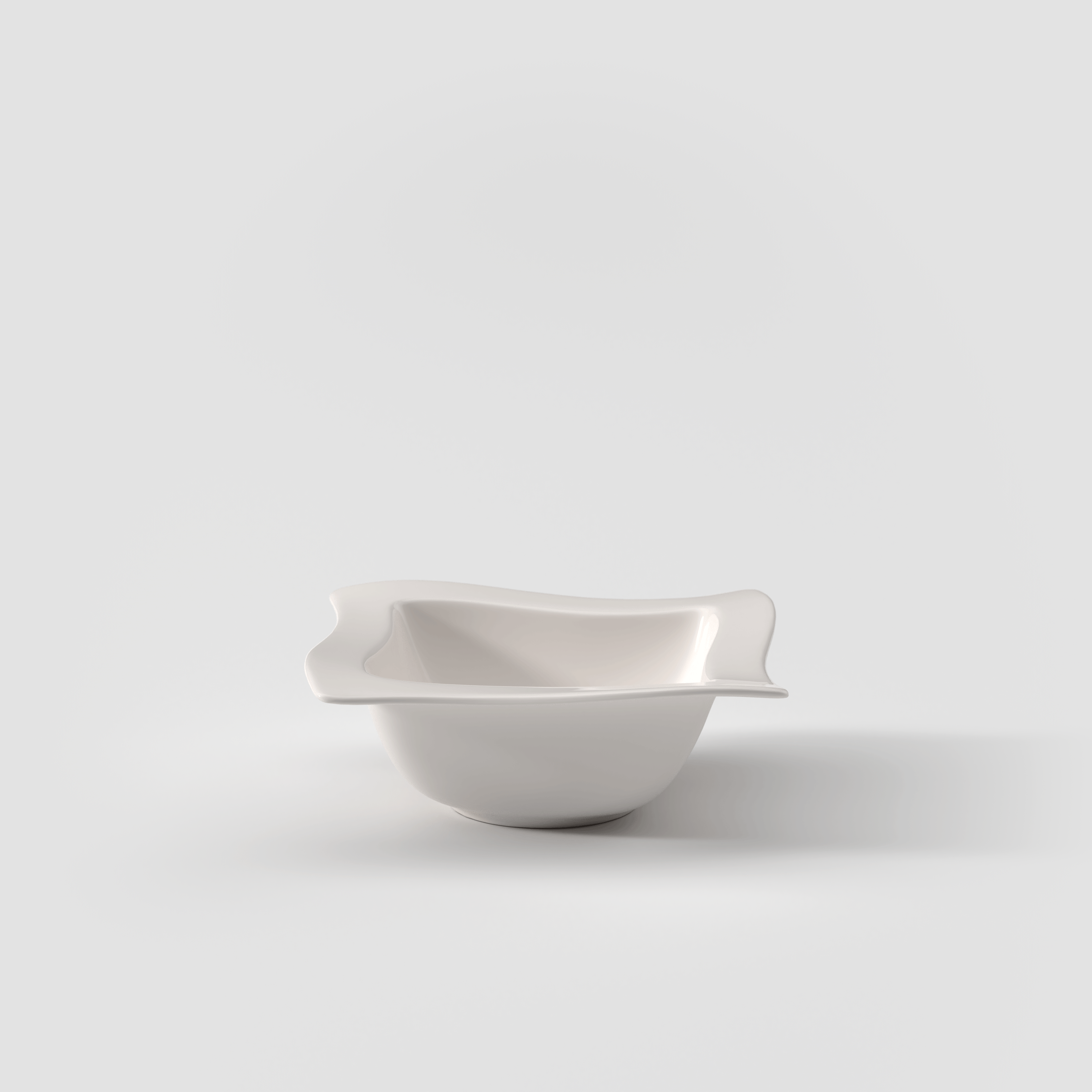 NewWave Cereal bowl White, 17 oz, Premium Porcelain