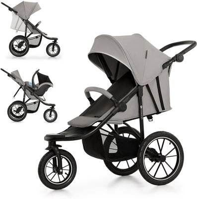 Kinderkraft HELSI 2 Terrengvogn, Grey