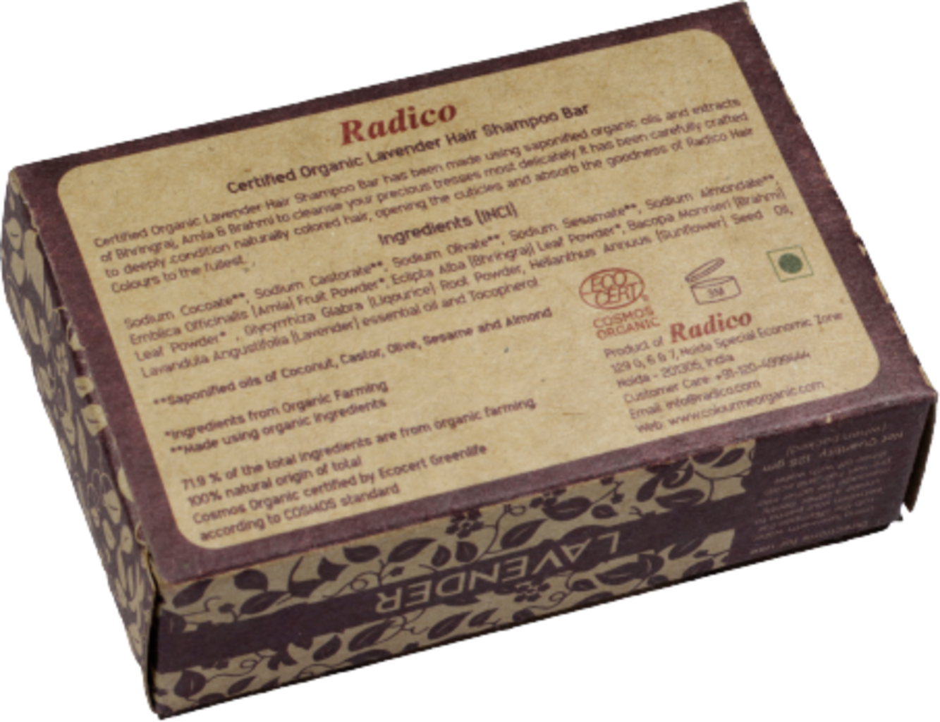 Radico  Haarseife Lavendel, 125 g