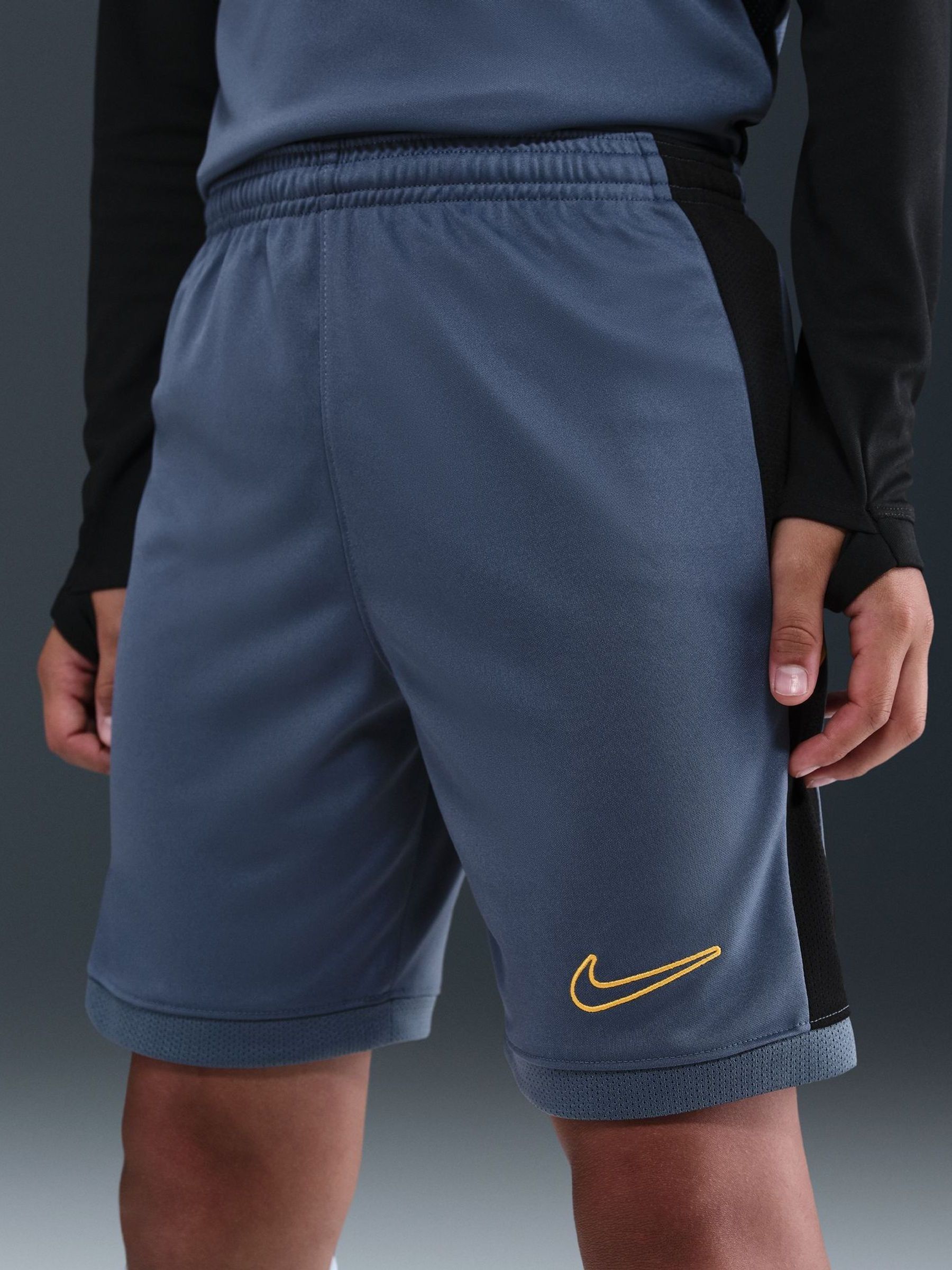 Vergrijsd blauw - Nike Dri-FIT Academy 25 Shorts