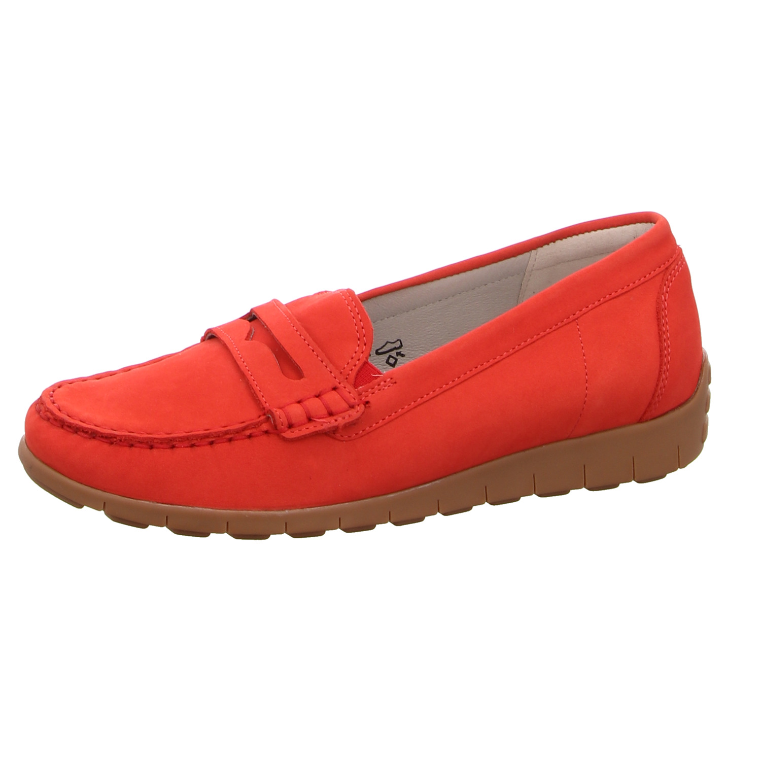 Waldläufer Slipper rot rot