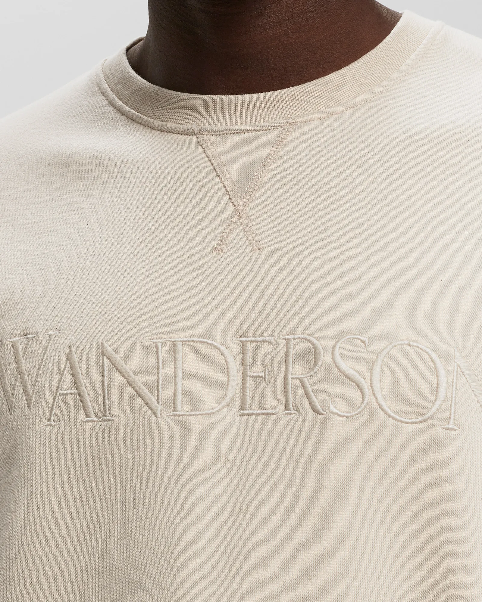 JW Anderson LOGO EMBROIDERY SWEATSHIRT