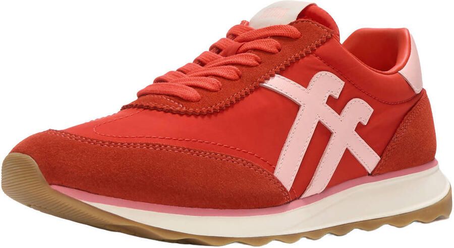 FITFLOP Lage Sneakers Dames Retro Q Ff A5q Maat: 41 Materiaal: Textiel Kleur: Rood