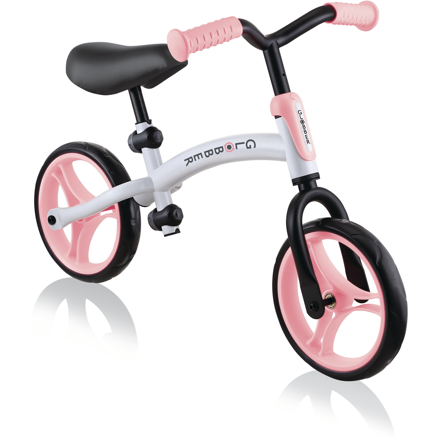 GLOBBER Go Bike Duo weiß pastellrosa