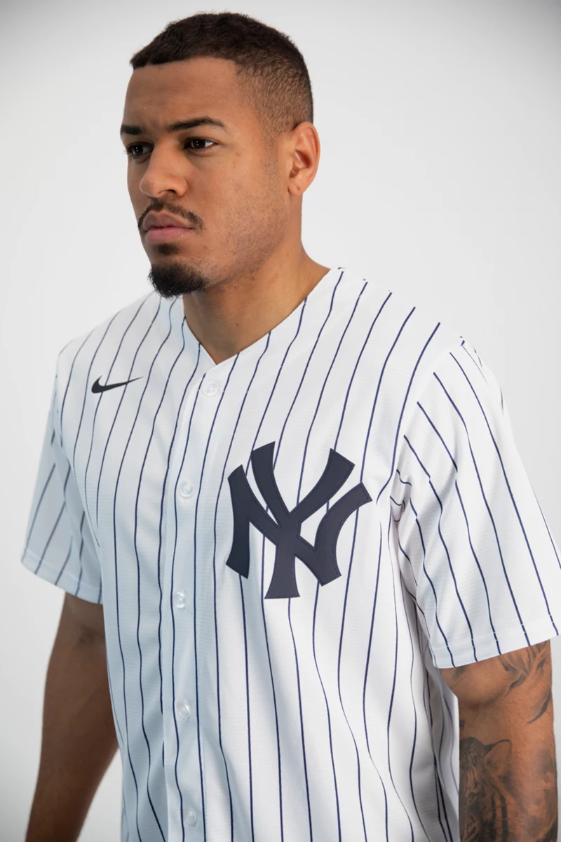 Nike New York Yankees Official Home Replica Herren Baseballtrikot