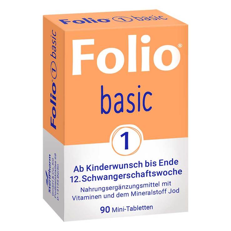 Folio 1 basic Filmtabletten, 90 St