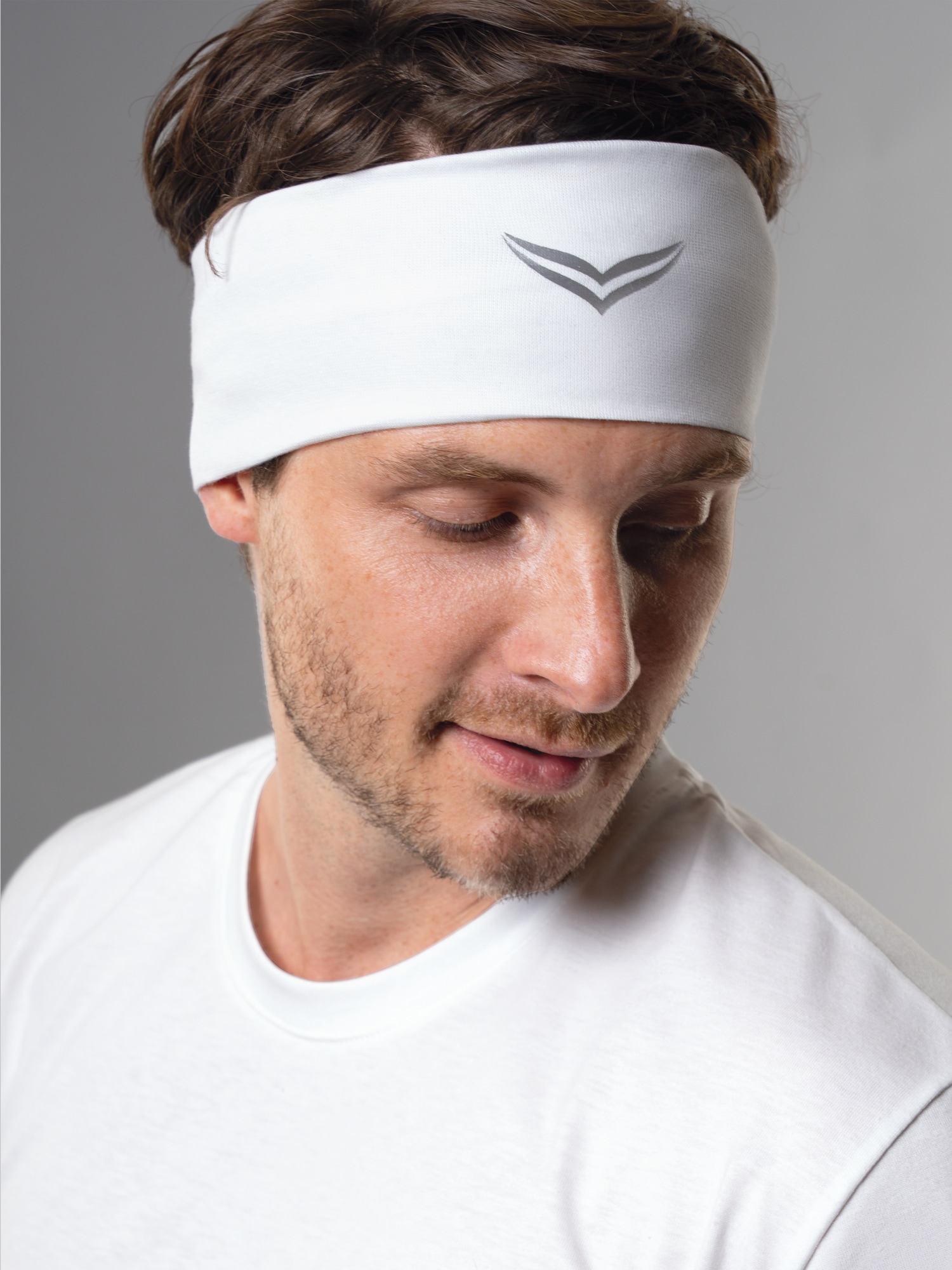 Haar-/Stirnband Weiss