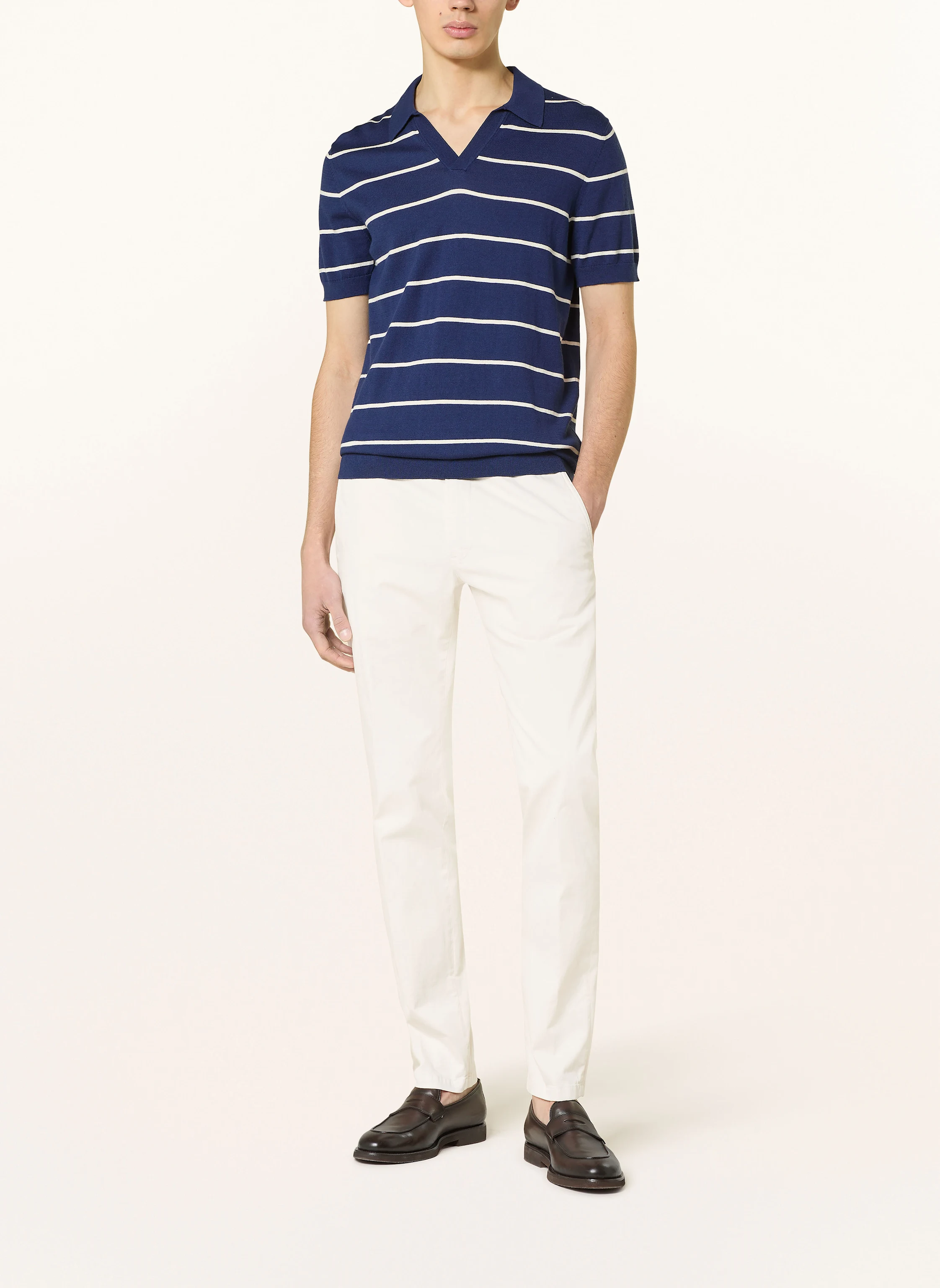 windsor. Strick-Poloshirt CASHMILO