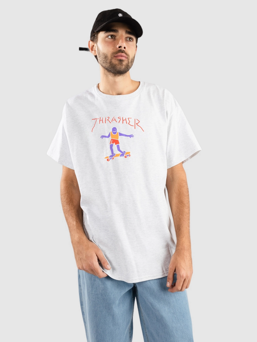 Thrasher Gonz Fill T-Shirt ash/grey