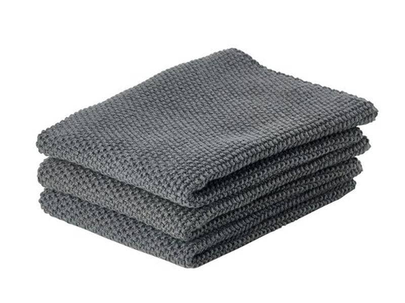 Zone Denmark Abwaschlappen 27 cm x 27 cm, 3 Stück, Anthrazi Abwaschtuch