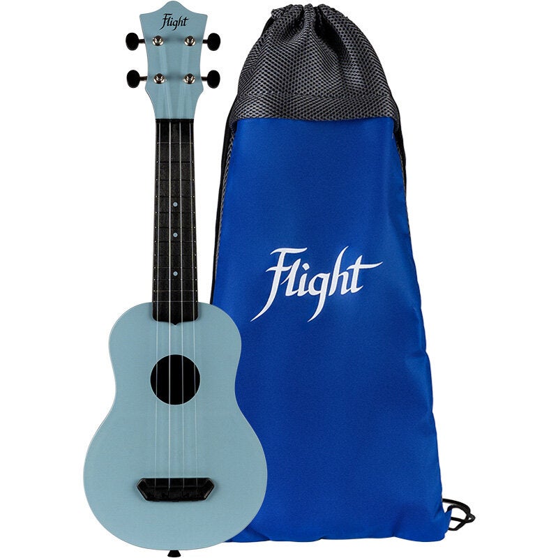 Flight Ultra Travel Series UTS-35 Ether kunststof sopraan ukelele met hoes
