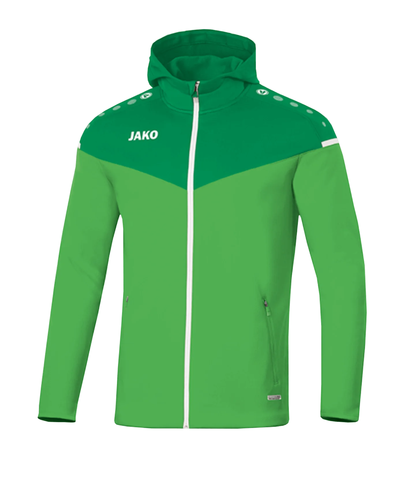 JAKO Champ 2.0 Kapuzenjacke Kids Grün F22