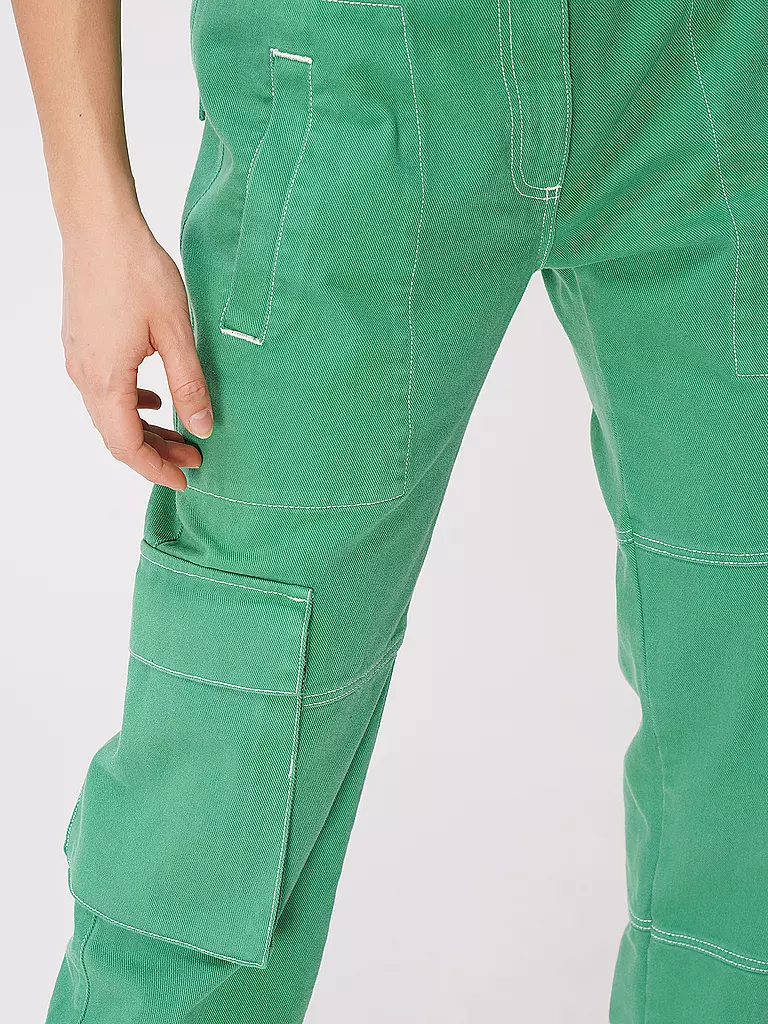 MSGM Cargohose grün