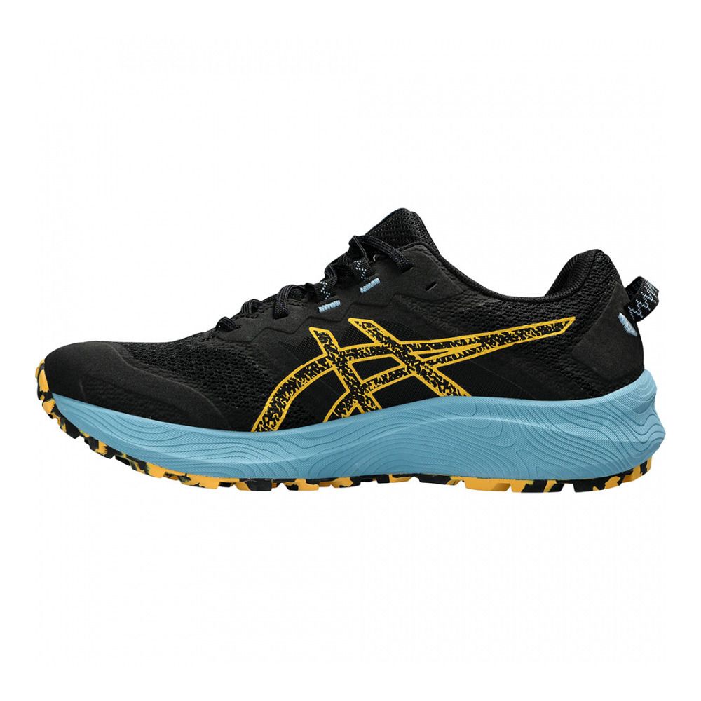 Asics TRABUCO TERRA 2 - Chaussures trail Homme black/honey