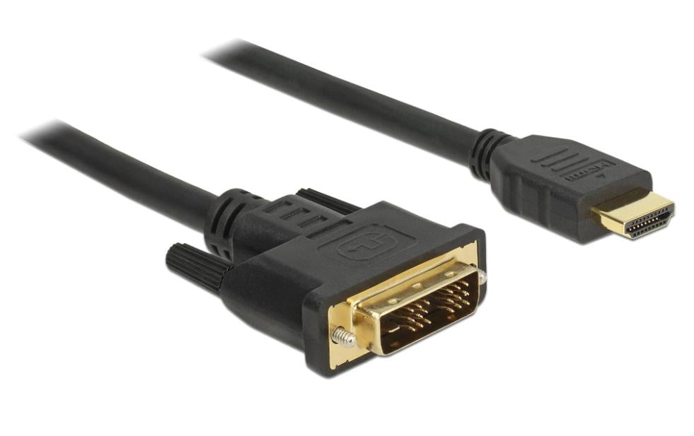 Kabel HDMI – DVI, 5m HDMI - DVI-D, 5 mHDMI/DVI Kabel, 5 M – HDG XHC030-050