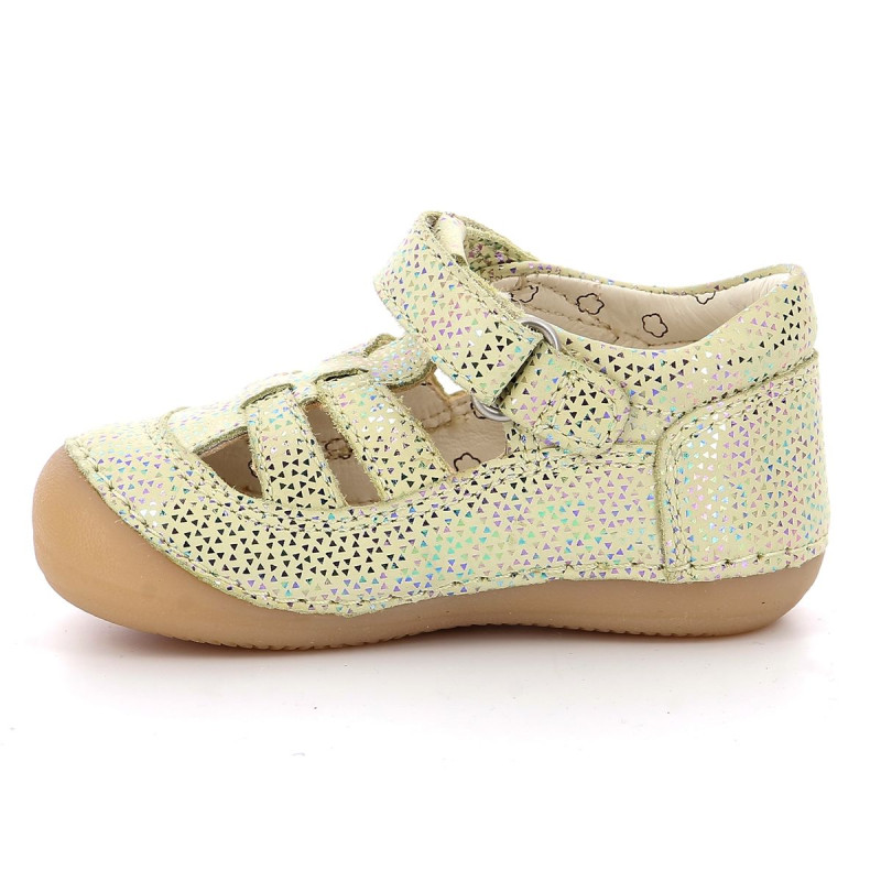Kickers Kickers Sushy Jaune Argenté