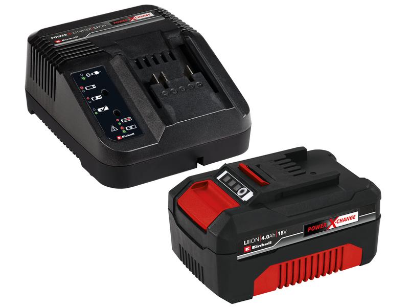 Einhell Akku-Laubsauger Venturro 18/210 Kit (1 x 4.0Ah) Befreit Garten und Hof von Laub und Schmutz