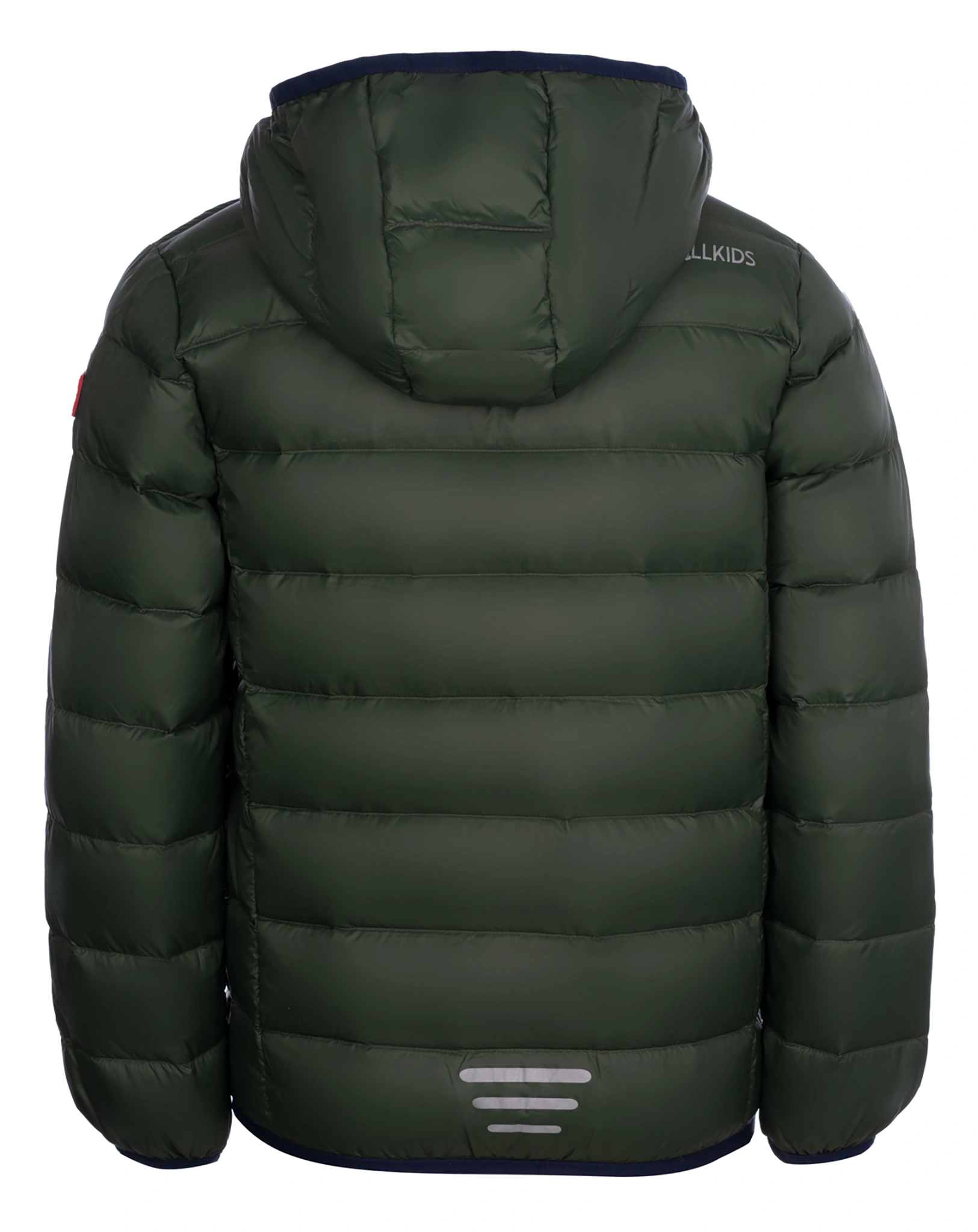 Daunen-Steppjacke DOVREFJELL in forest green/navy