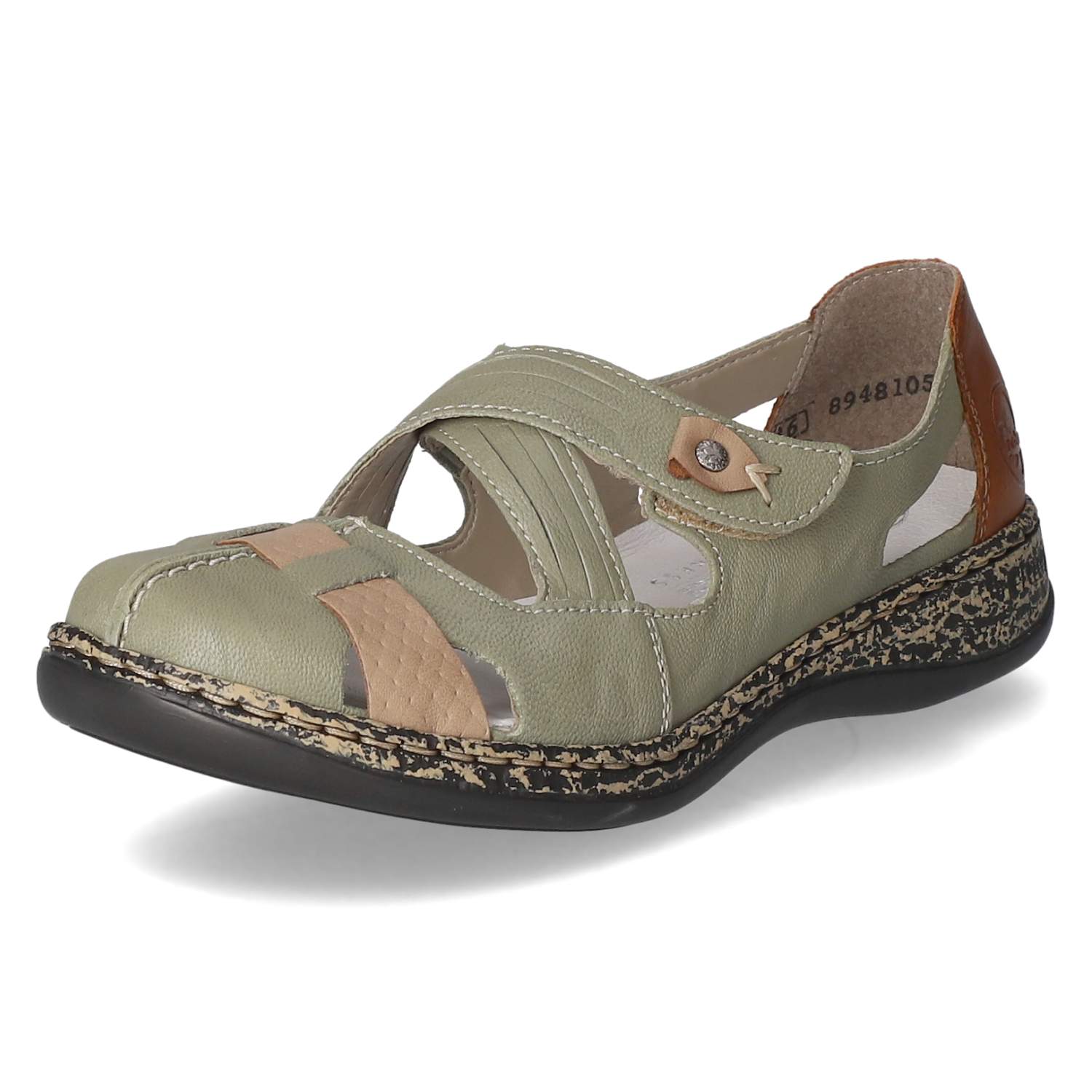 Rieker Ballerinas - grün