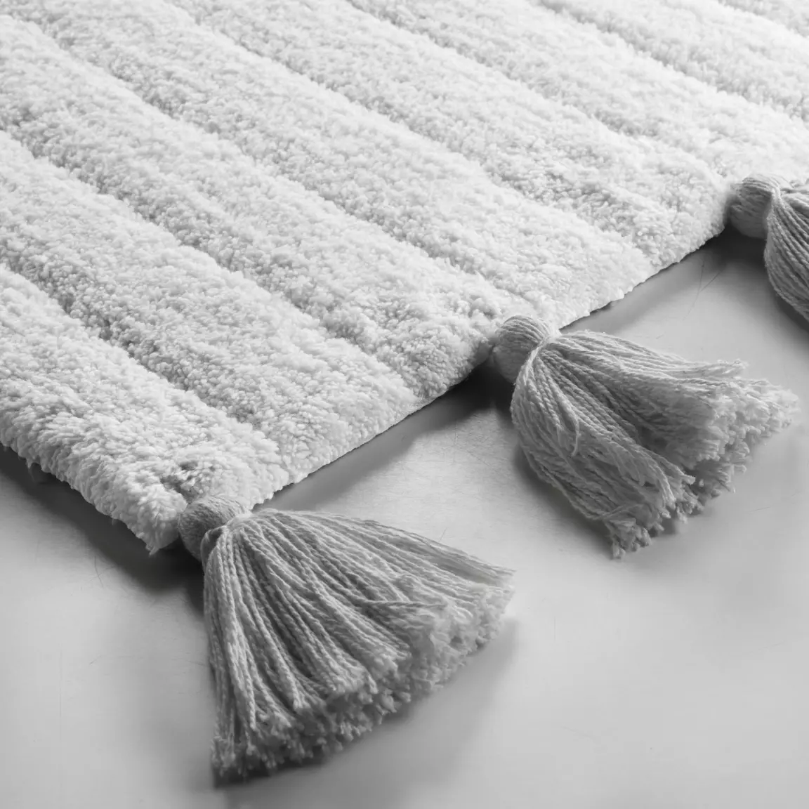 Tapis de bain (80 cm) Minatis Gris
