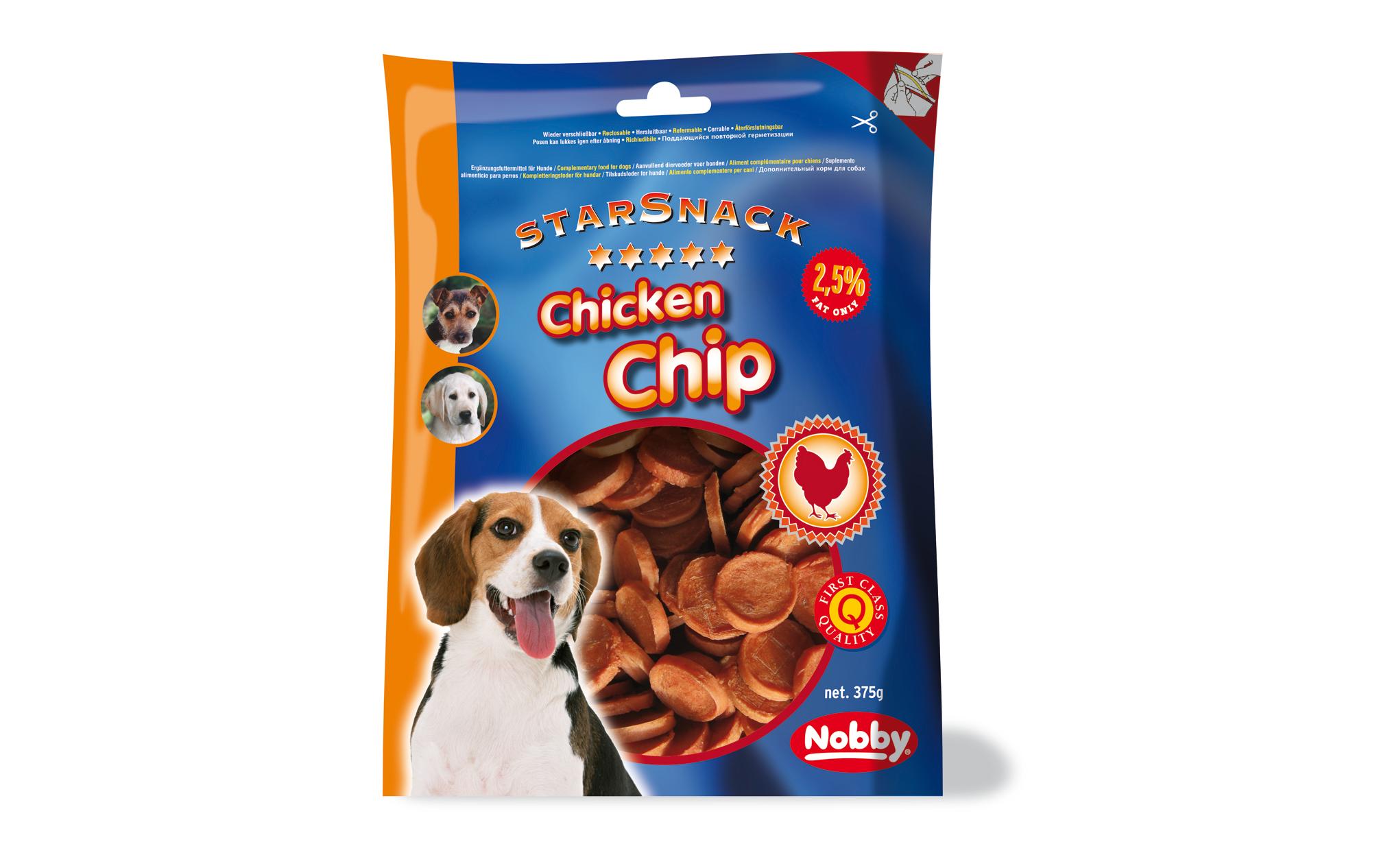 Leckerli StarSnack Chicken Chip, 375 gTrainingssnack für Hunde